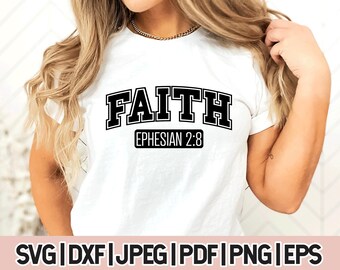 Faith Ephesians Svg, Religious PNG, Christian Faith png,Bible Verse Svg, Waymaker png