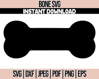 犬の足跡 SVG、犬の骨 SVG、動物の足跡 SVG、Cricut シルエットのカット ファイル、犬の骨のクリップアート、Png、DXF、Eps SVG