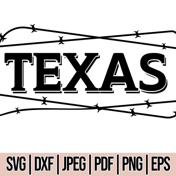Texas Barbed Wire Svg, texas svg, texas state png,texas pride svg, texas barbed wires,