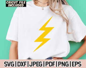 Lighting Bolt SVG,Flash svg, Lightning Clipart