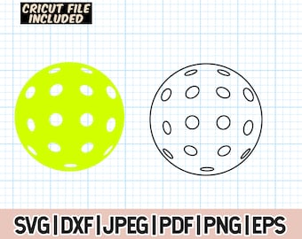 PickleBall png svg digital download, Pickleball SVG Pickleball Player SVG, Pickleball Clip Art for Cricut, Laser