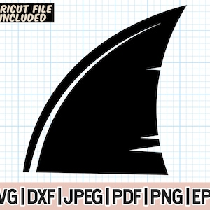 Shark Fin SVG, Ocean, Beach, Shark PNG,Instant Digital Download