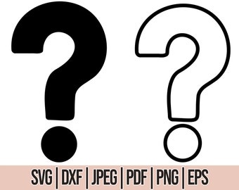 Question Mark Svg File Question Mark Sign Svg Question Svg - Etsy