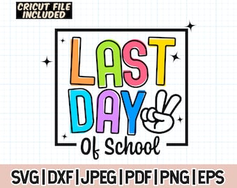 Último día de escuela svg, maestro vacaciones de verano svg, maestro último día camisa hierro en png, fin de escuela svg, cricut cameo silueta