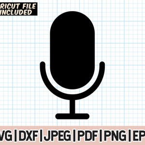 Mic SVG,Microphone Svg Png Files,Radio , Microphone Svg,Condenser Mic Svg,Vintage Microphone Svg,Recording Mic Cutfile,Music Svg