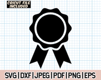 Rosette ribbon svg,Winner awards svg, trophy SVG, Winners Ribbon Svg