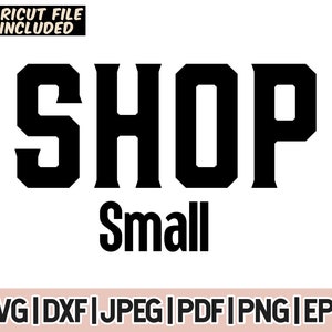 Shop Small Svg, Shop Small Png, Small Business Owner Svg, Shop Local Svg