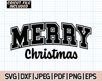 Merry Christmas Png, Christmas Png, Merry Varsity, Sublimation Design Downloads, Christmas Design png, Digital Download