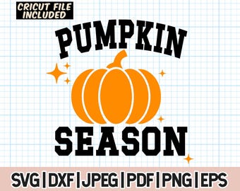 Pumpkin Season SVG, Pumpkin Season Png, Fall Vibes PNG, Retro Fall Png