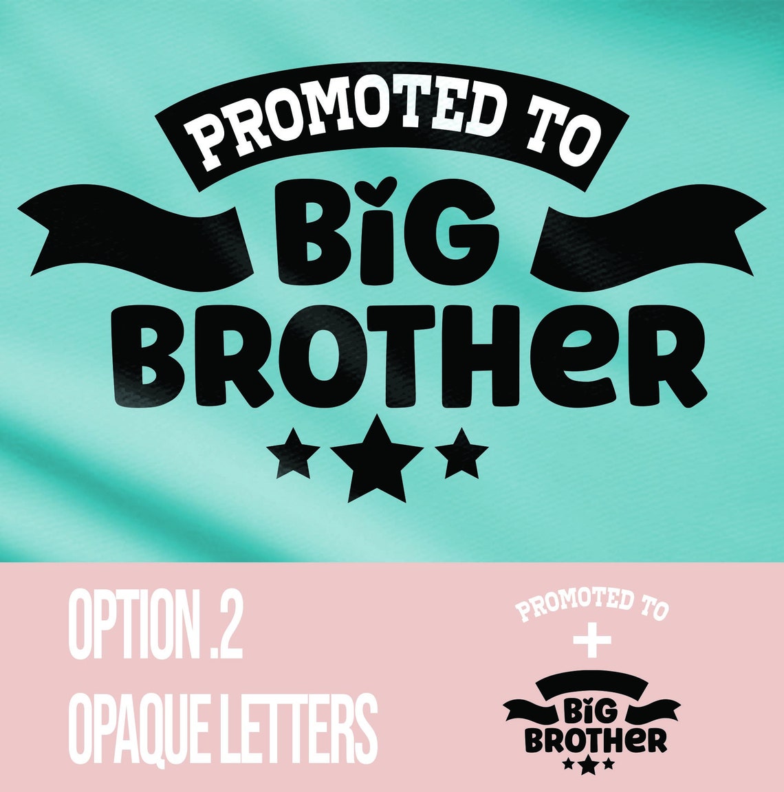 Promoted to Big Brother Svg New Big Brother Announcement Svg Etsy