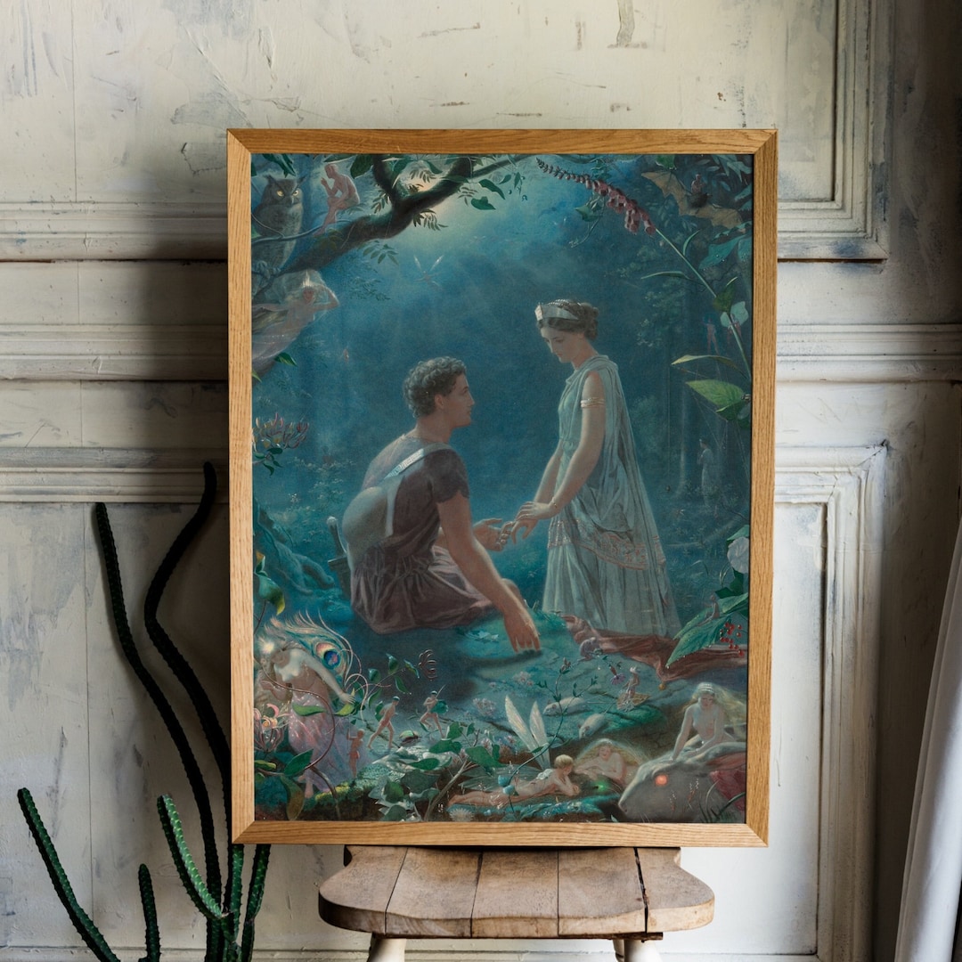 A Midsummer Night's Dream, John Simmons, High Quality Art Print, 8x10 ...