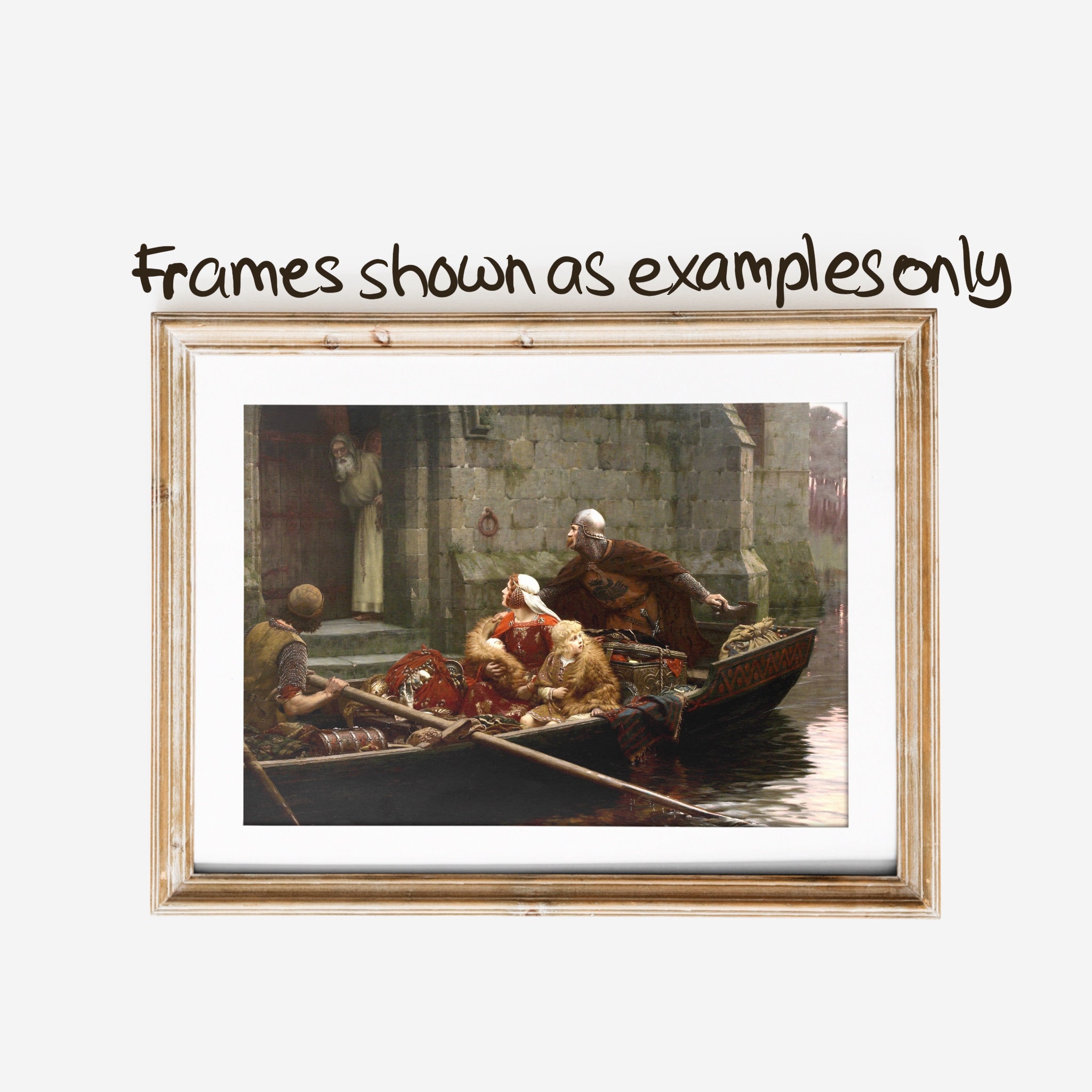 In Time of Peril, Medieval Castle Art, Knight in Armor, Edmund Blair ...