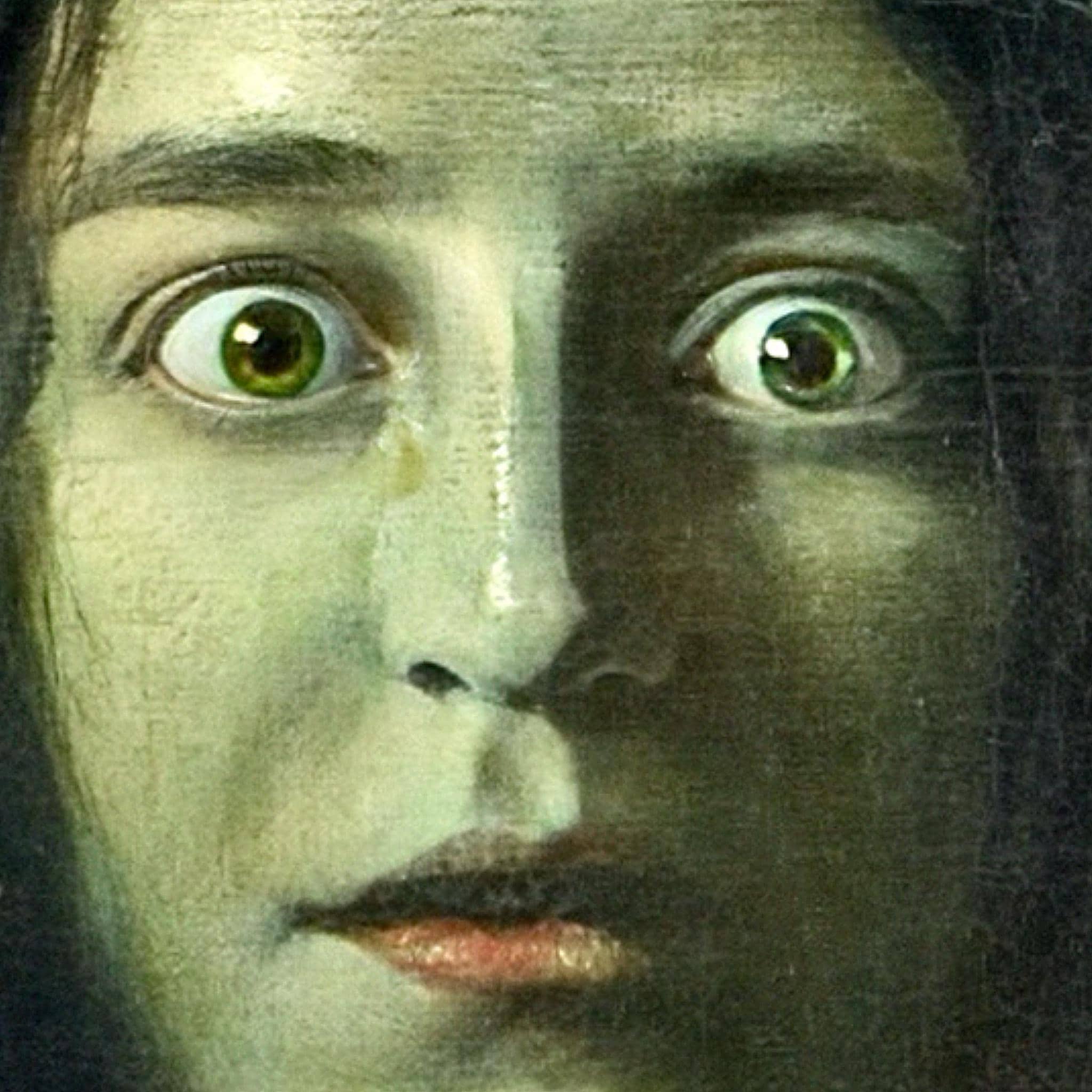 Medusa Dark Goddess Gothic Horror Painting, Witchcraft, Divine Feminine ...