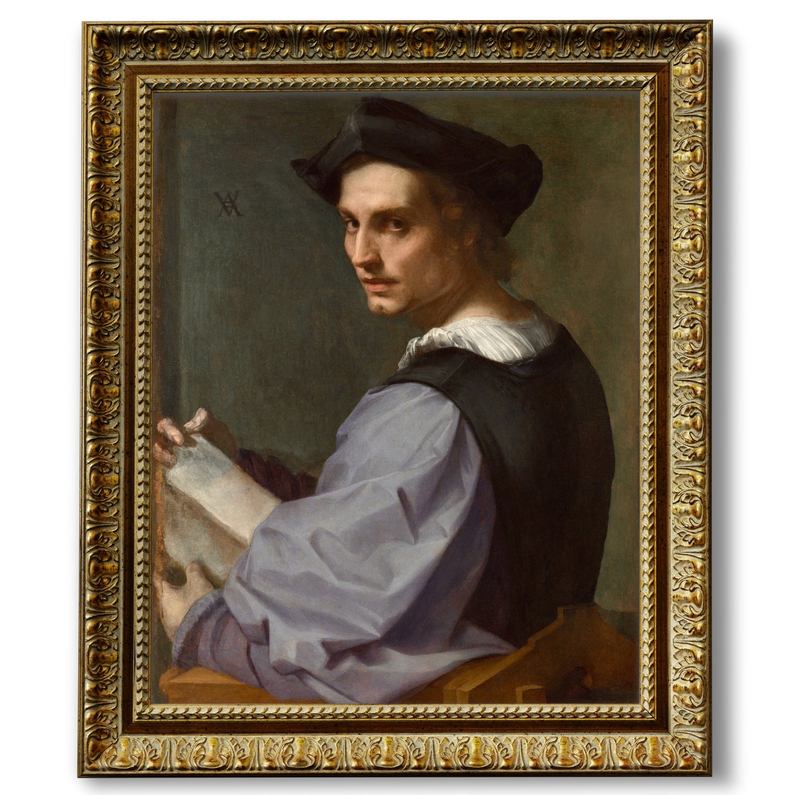 Handsome Renaissance Man, Portrait of a Young Man, Moody 15th 16th ...