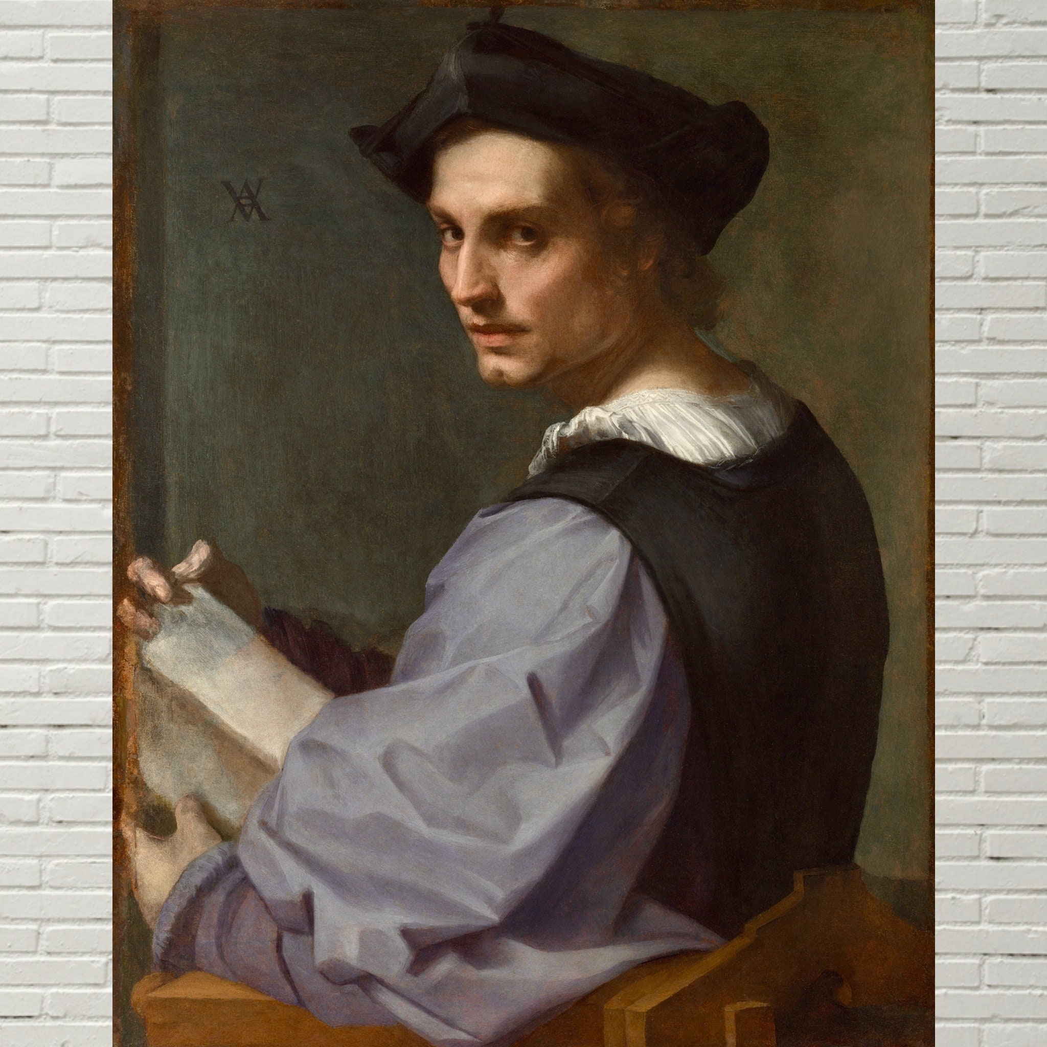 Handsome Renaissance Man, Portrait of a Young Man, Moody 15th 16th ...