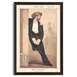 Gentlemen Print Vintage Vanity Fair - Etsy