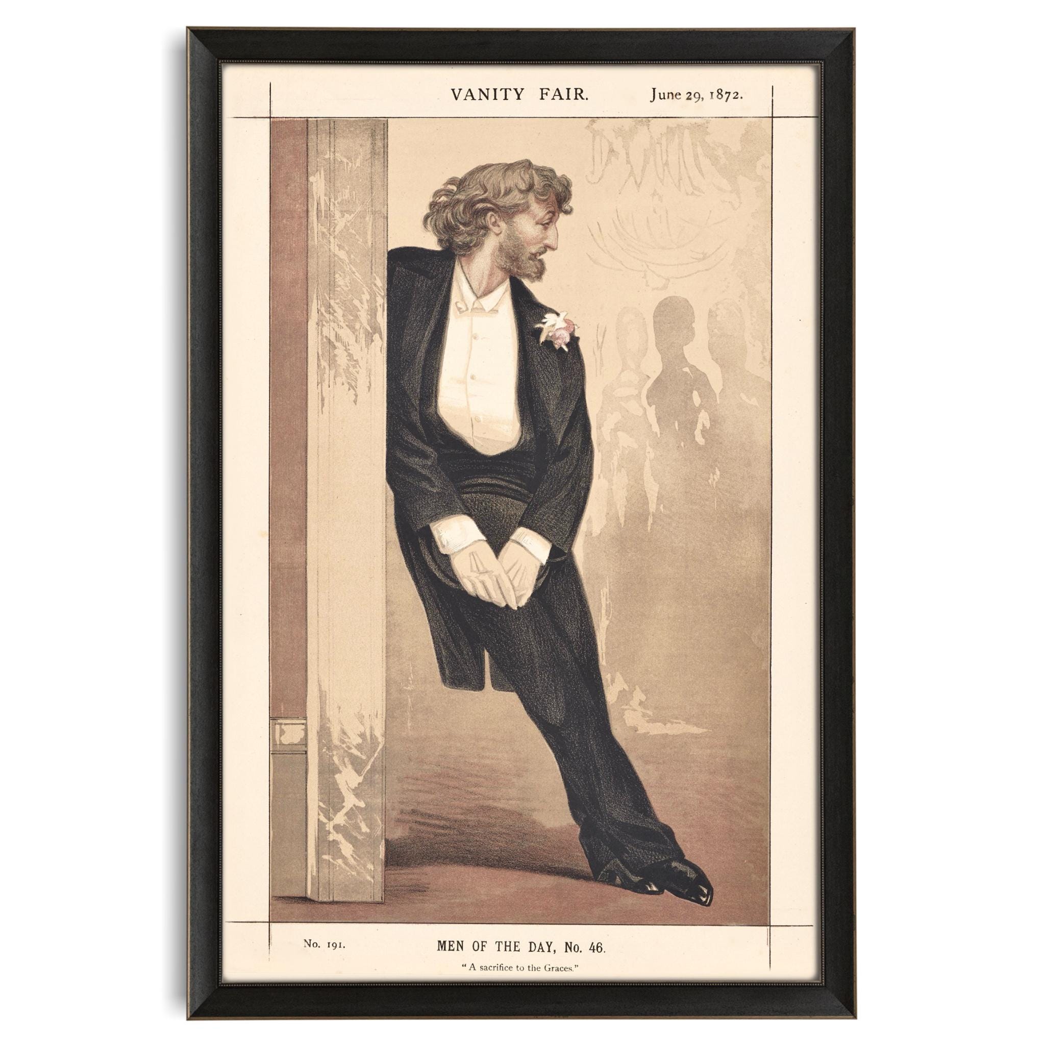 Gentlemen Print Vintage Vanity Fair - Etsy