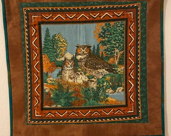 owls wall hanging