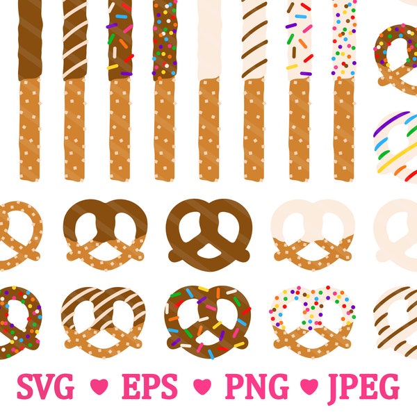 Chocolate Covered Pretzels Etsy