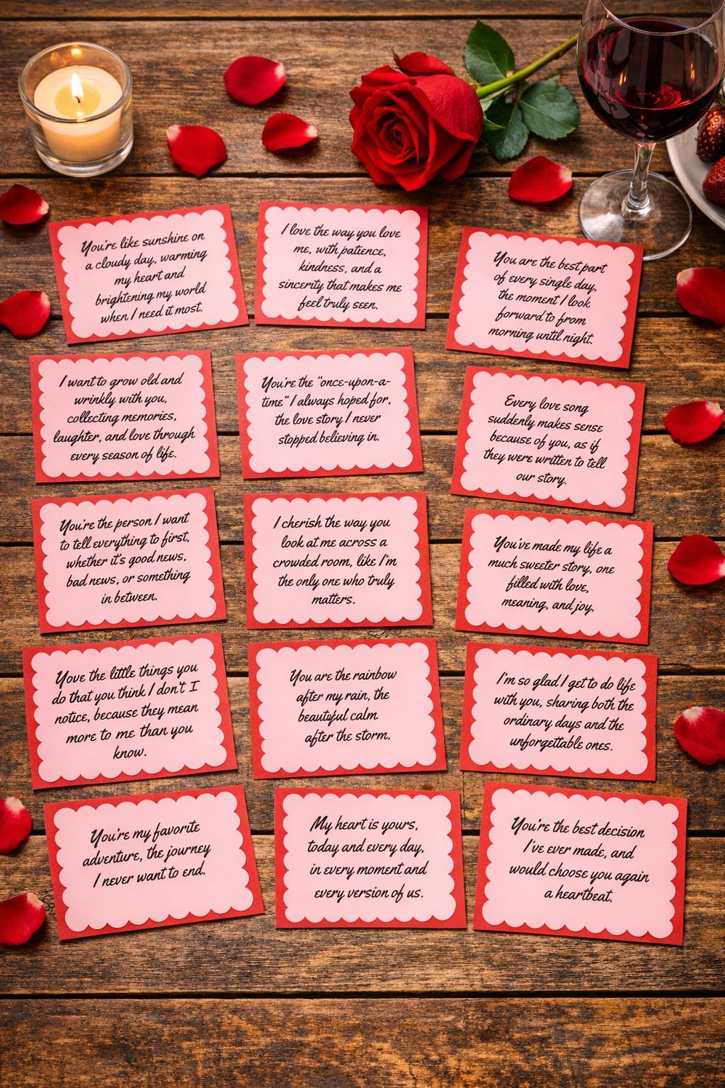 Love Notes for Him – 120 Printable Cards | A4 & US Letter | Blank ...