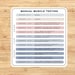 Manual Muscle Testing Sticker, Manual Muscle Testing Reference, MMT ...