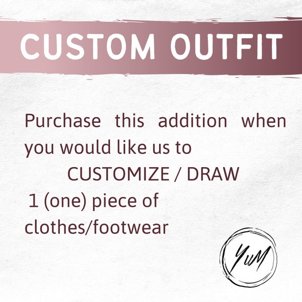 Custom Outfit, Custom clothes, Custom accessories, Custom footwear