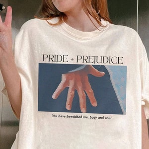 Pride and Prejudice Hand Flex Scene Shirt Fitzwilliam Darcy Elizabeth Bennet Shirt Bookish Tee | Funny Tee | Book Lovers Shirt