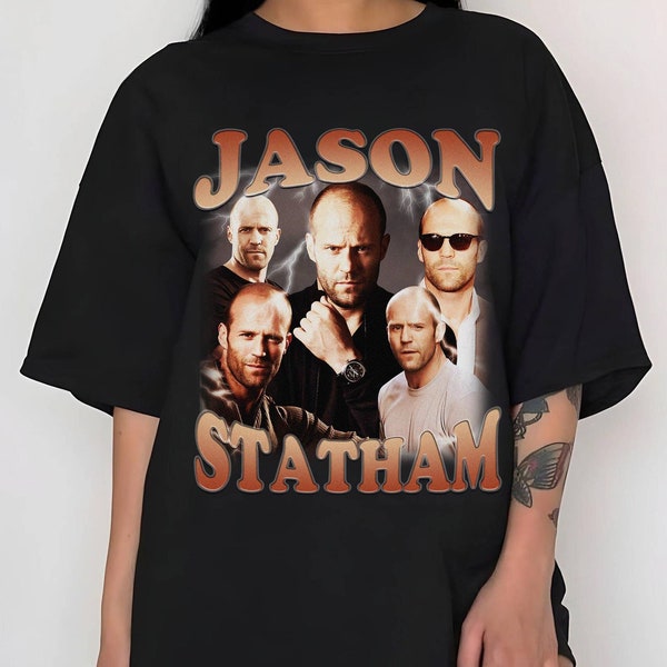 Jason Statham Shirt | Vintage Jason Statham Shirt | Jason Statham Homage Shirt | The Transporter The Beekeeper Shirt