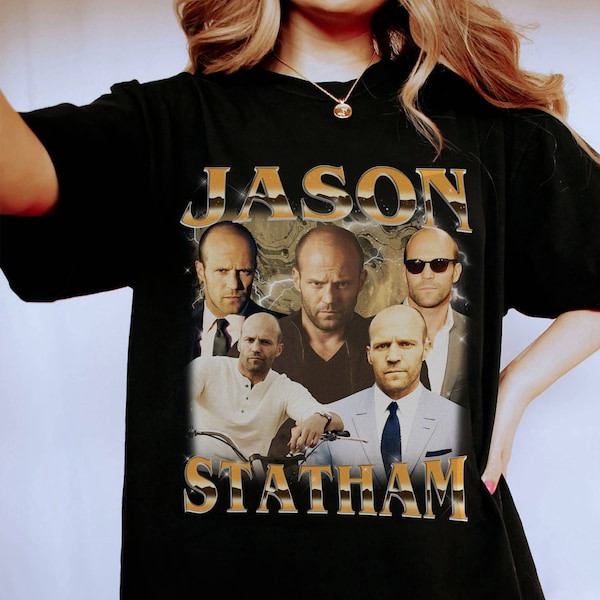 Jason Statham Shirt | Vintage Jason Statham Shirt | Jason Statham Homage Shirt | The Transporter The Beekeeper Shirt