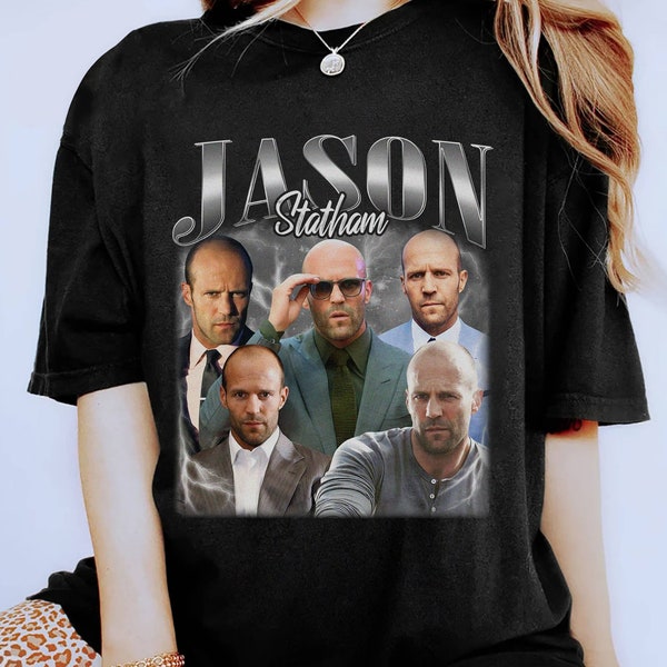 Jason Statham Shirt | Vintage Jason Statham Shirt | Jason Statham Homage Shirt | The Transporter The Beekeeper Shirt