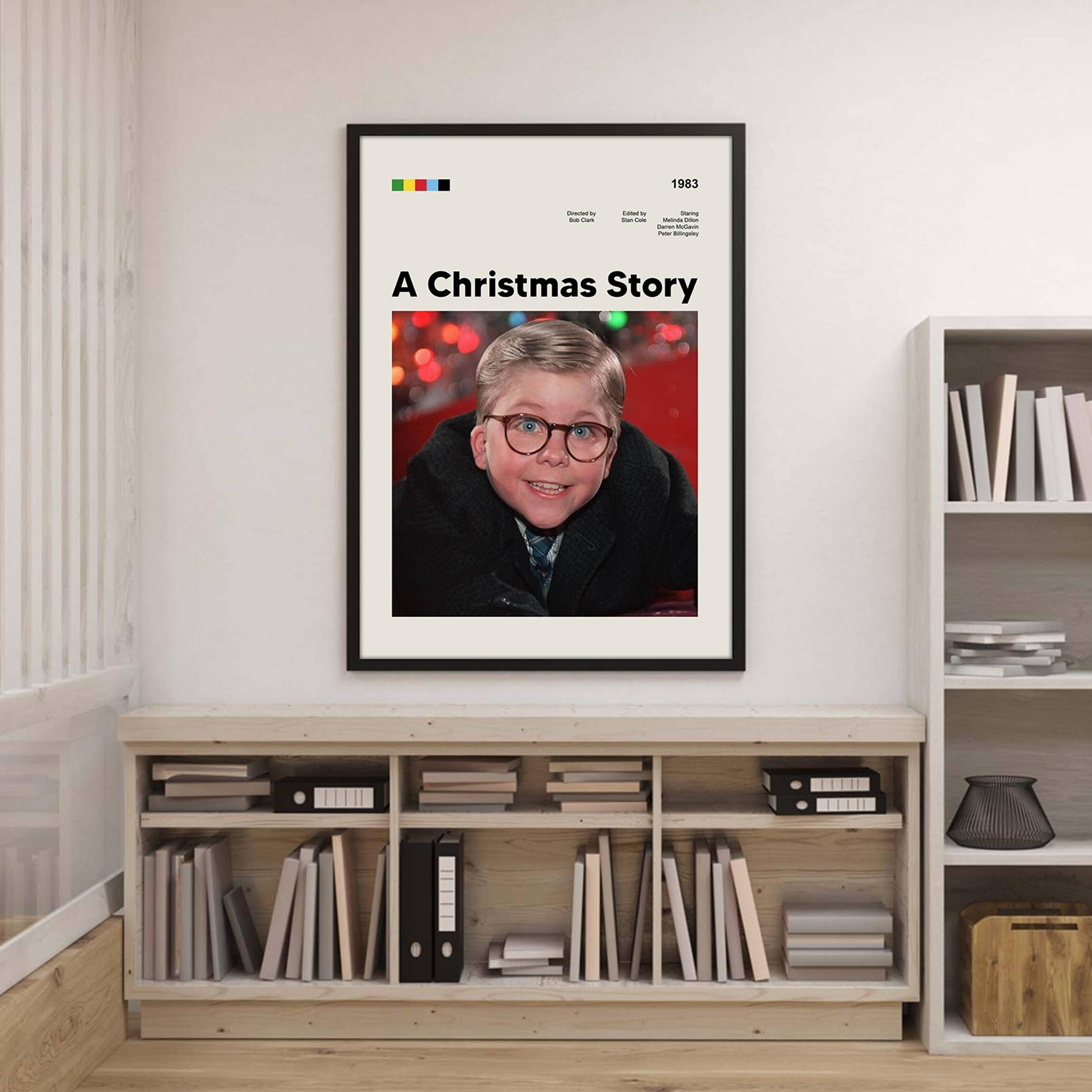 A Christmas Story 1983 Movie Poster 24x36 Borderless Glossy 8301