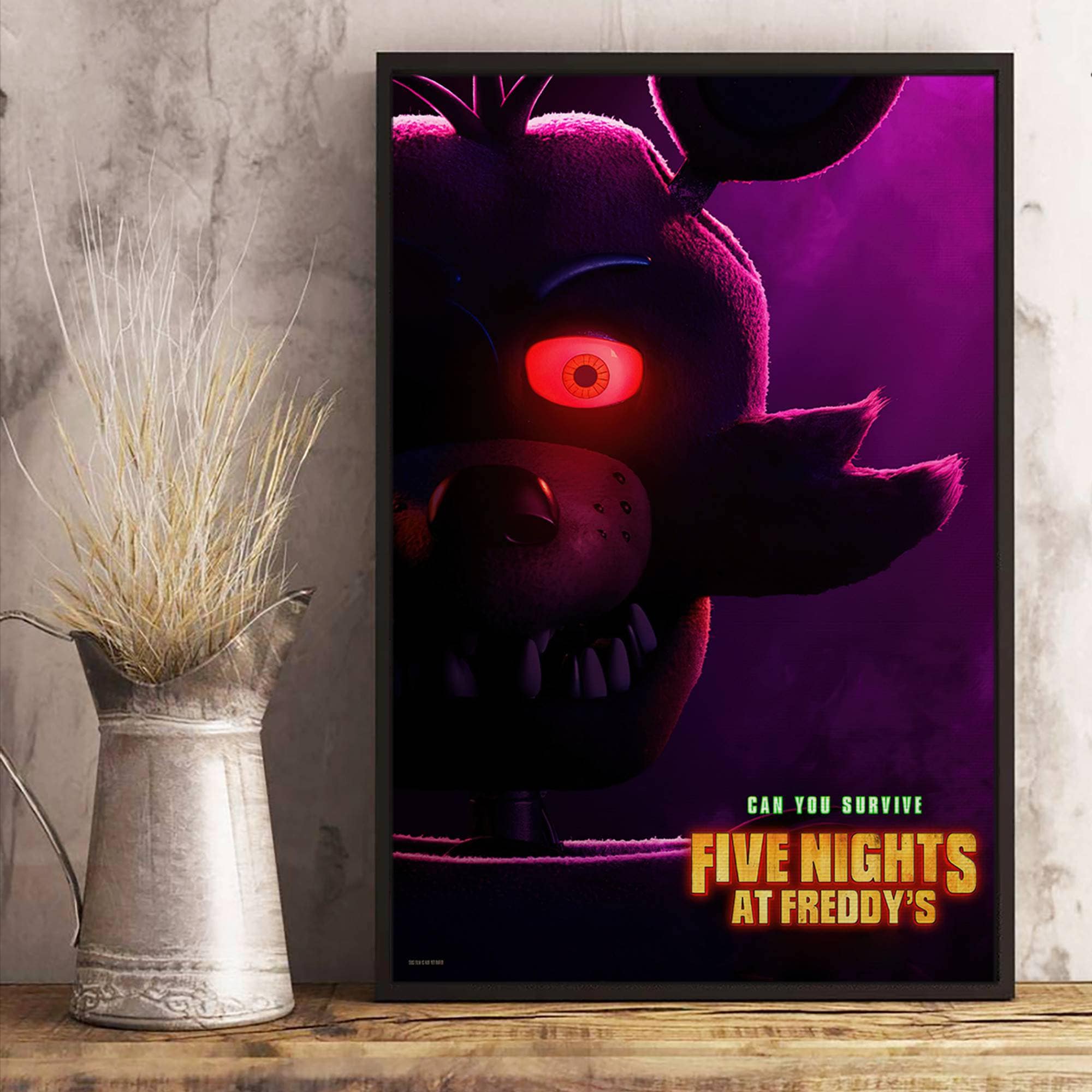 Sundrop Fnaf Poster Funny Poster Wall Art Sticky Poster