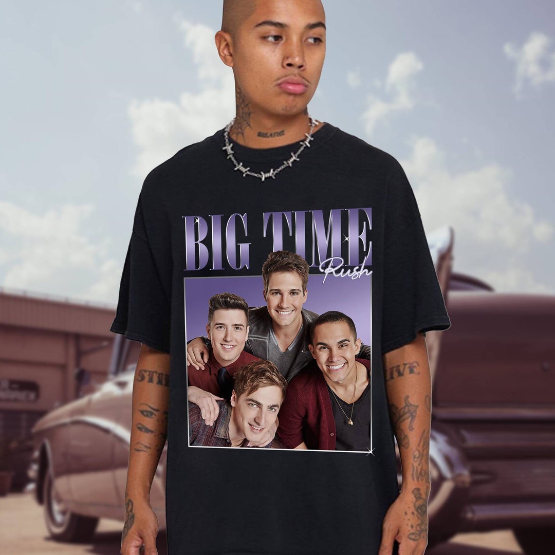 Big Time Rush Shirt Vintage Big Time Rush Tshirt Big Time Rush Etsy