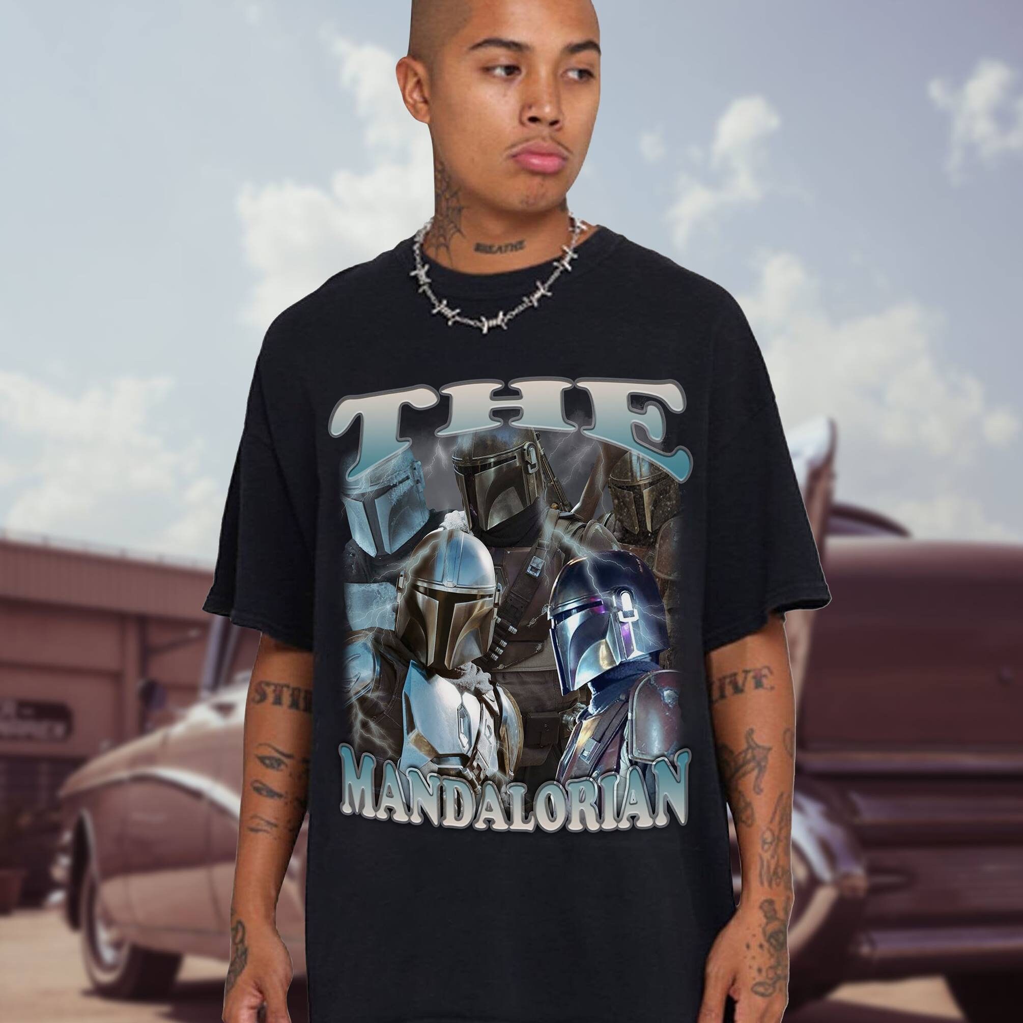 Discover The Mandalorian T-Shirt, Vintage Mandalorian Shirt