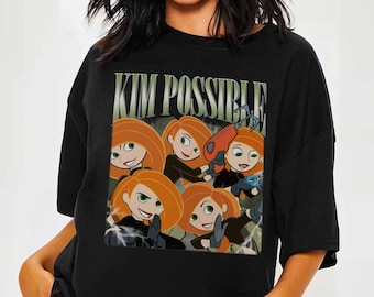 Kim Possible Shirt Vintage Kim Possible Shirt Kim Possible Bootleg Shirt Retro Kim Possible Shirt Etsy
