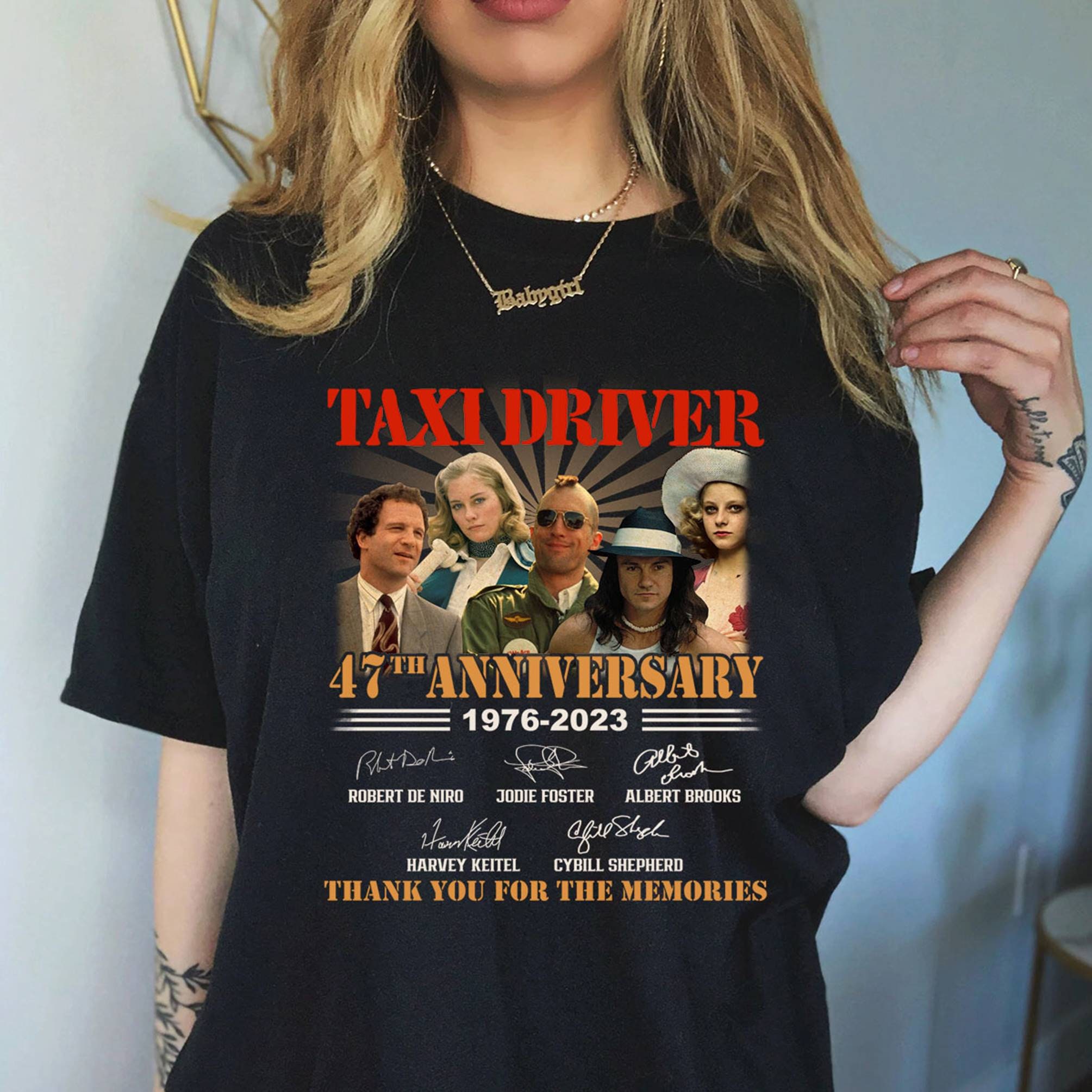Discover Taxi Driver Shirt Taxi Driver 47th Anniversary Tshirt