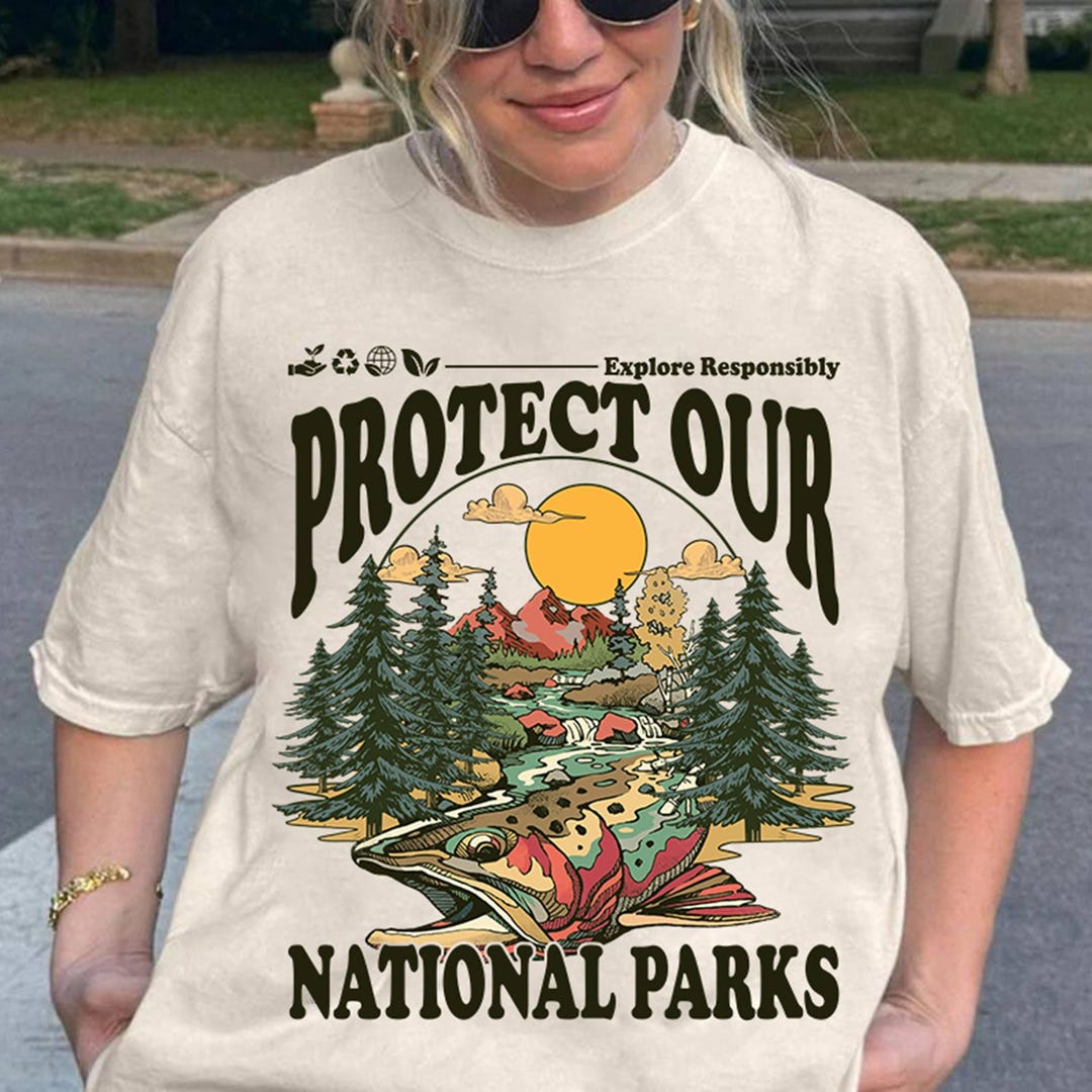 Protect Our Parks Shirt, Parks Not Profits Shirt, National Parks Over ...