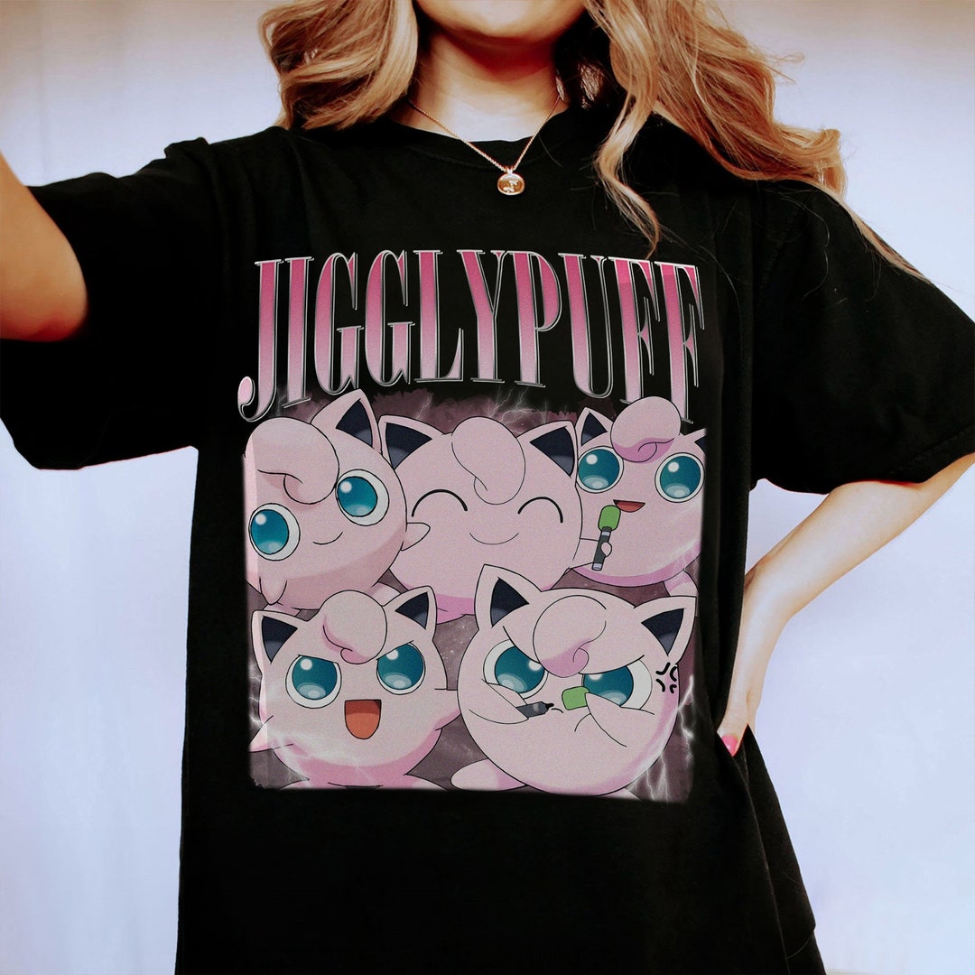Jigglypuff Wigglytuff Shirt Vintage Jigglypuff Shirt Etsy