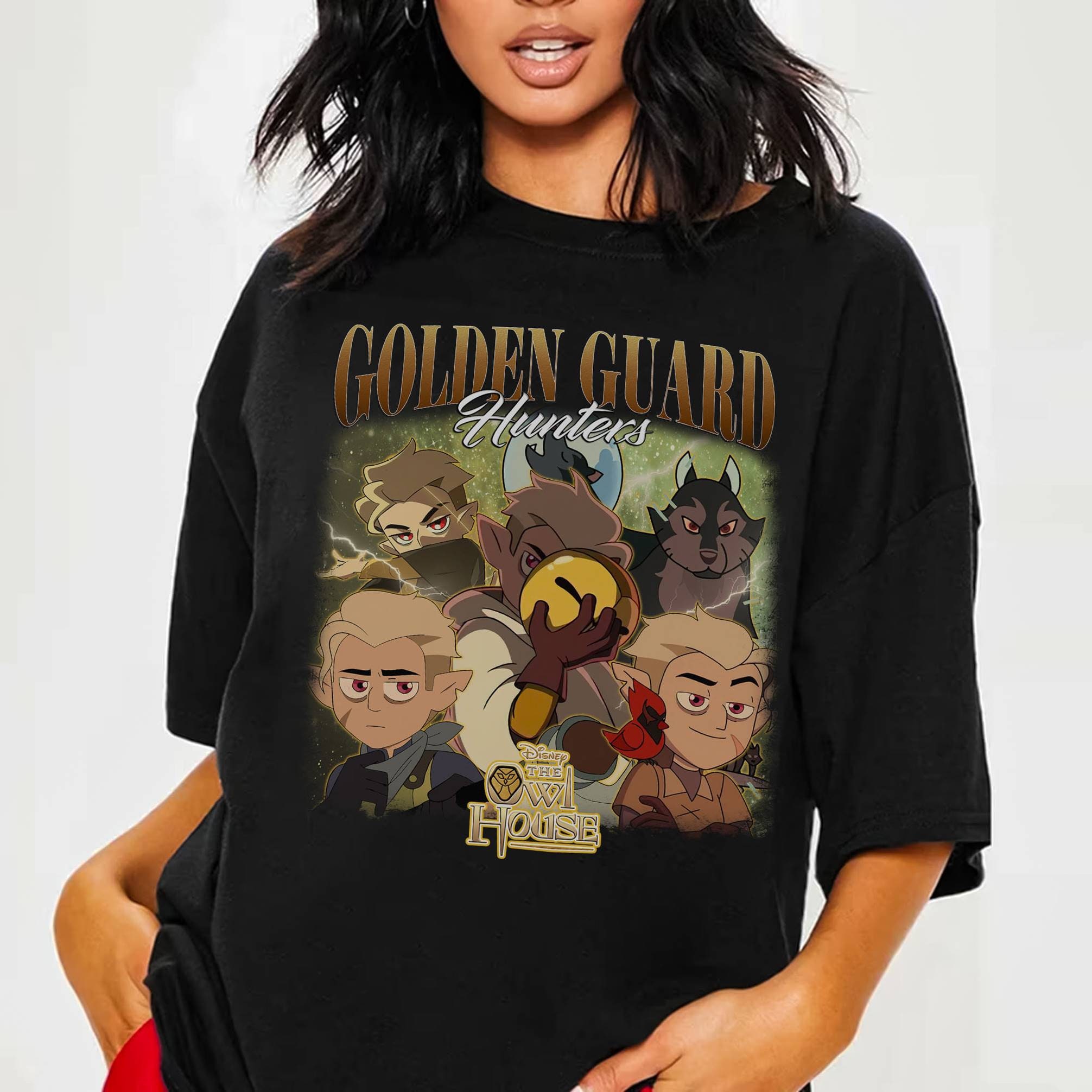 Bad But Sad Boi Club The Owl House Golden Guard Unisex T-Shirt