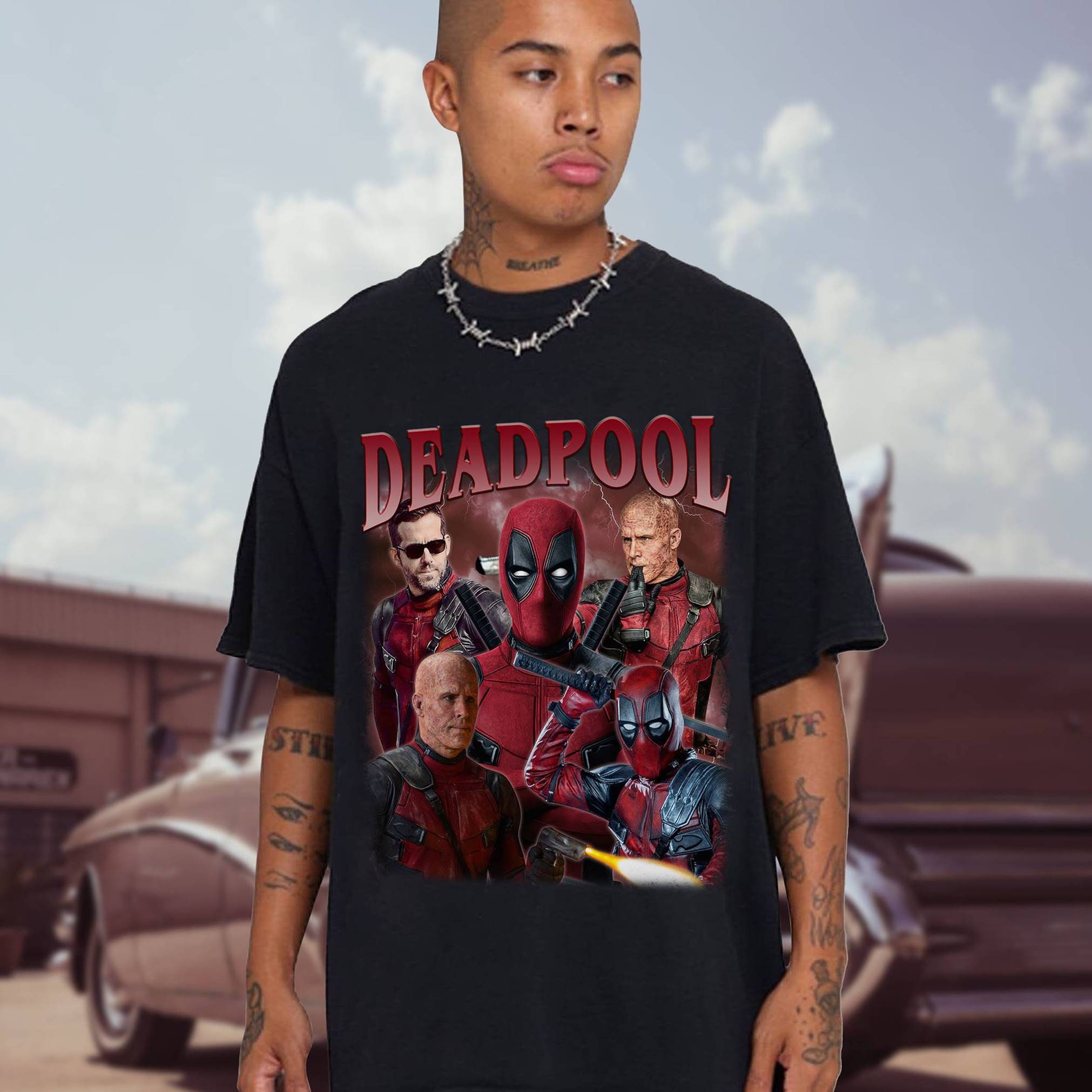 Vintage Deadpool Shirt Deadpool Wade Wilson Deadpool - Etsy