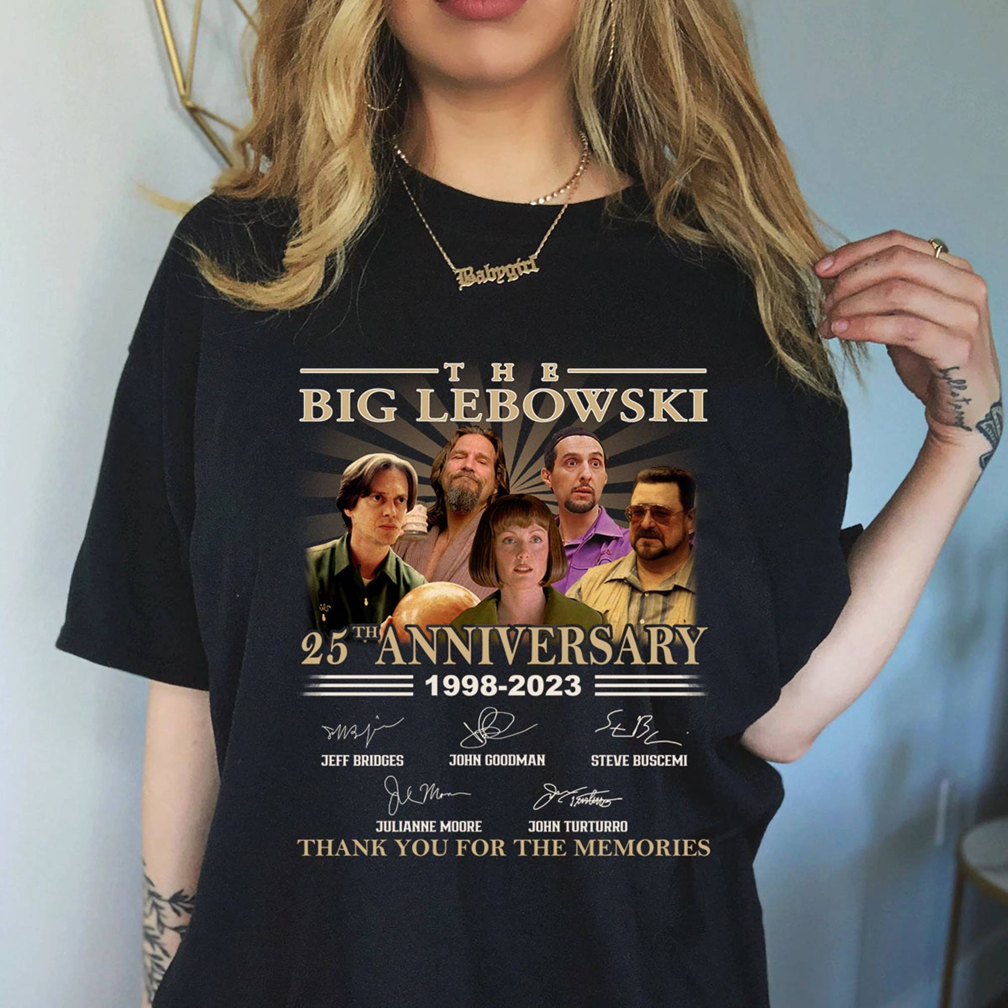 Discover The Big Lebowski Shirt Walter Sobchak The Dude Shirt The Big Lebowski 25th Anniversary Tshirt