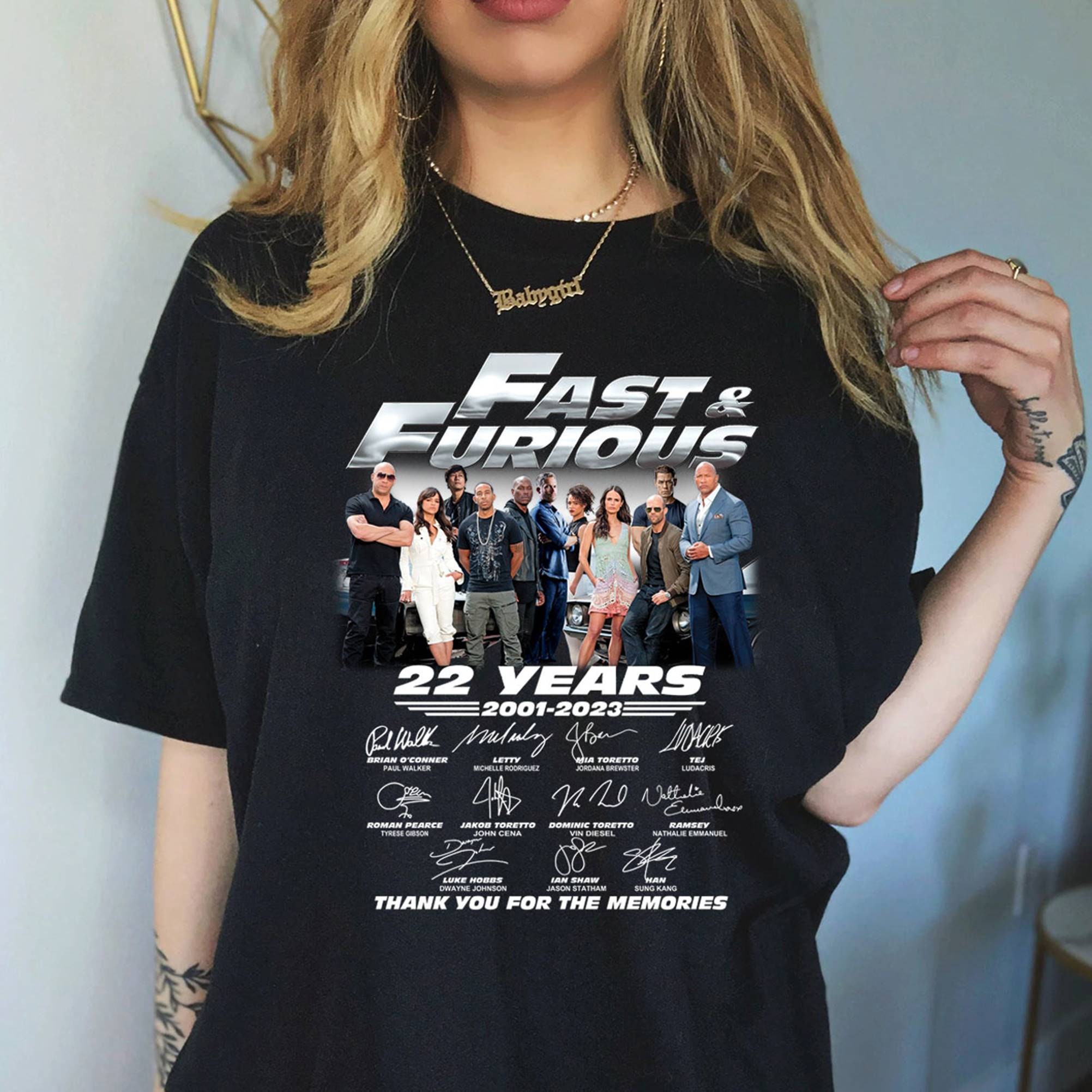 Discover Fast And Furious Shirt Fast X Movie Shirt Fast And Furious Anniversary Shirt