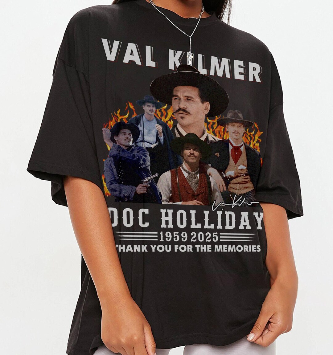 Doc Holliday Tombstone Vintage T-shirt, Thank You for the Memories ...