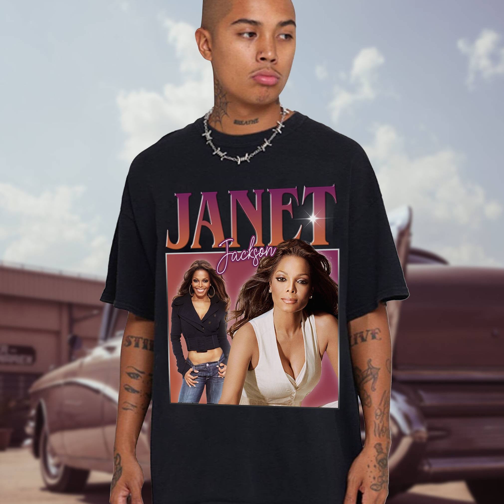 Discover Janet Jackson Shirt Vintage Janet Jackson T-Shirt