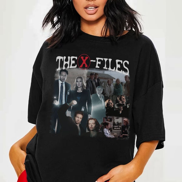 The X Files Shirt | Vintage The X Files Shirt | Bootleg The X Files Shirt | Dana Scully Fox Mulder Shirt