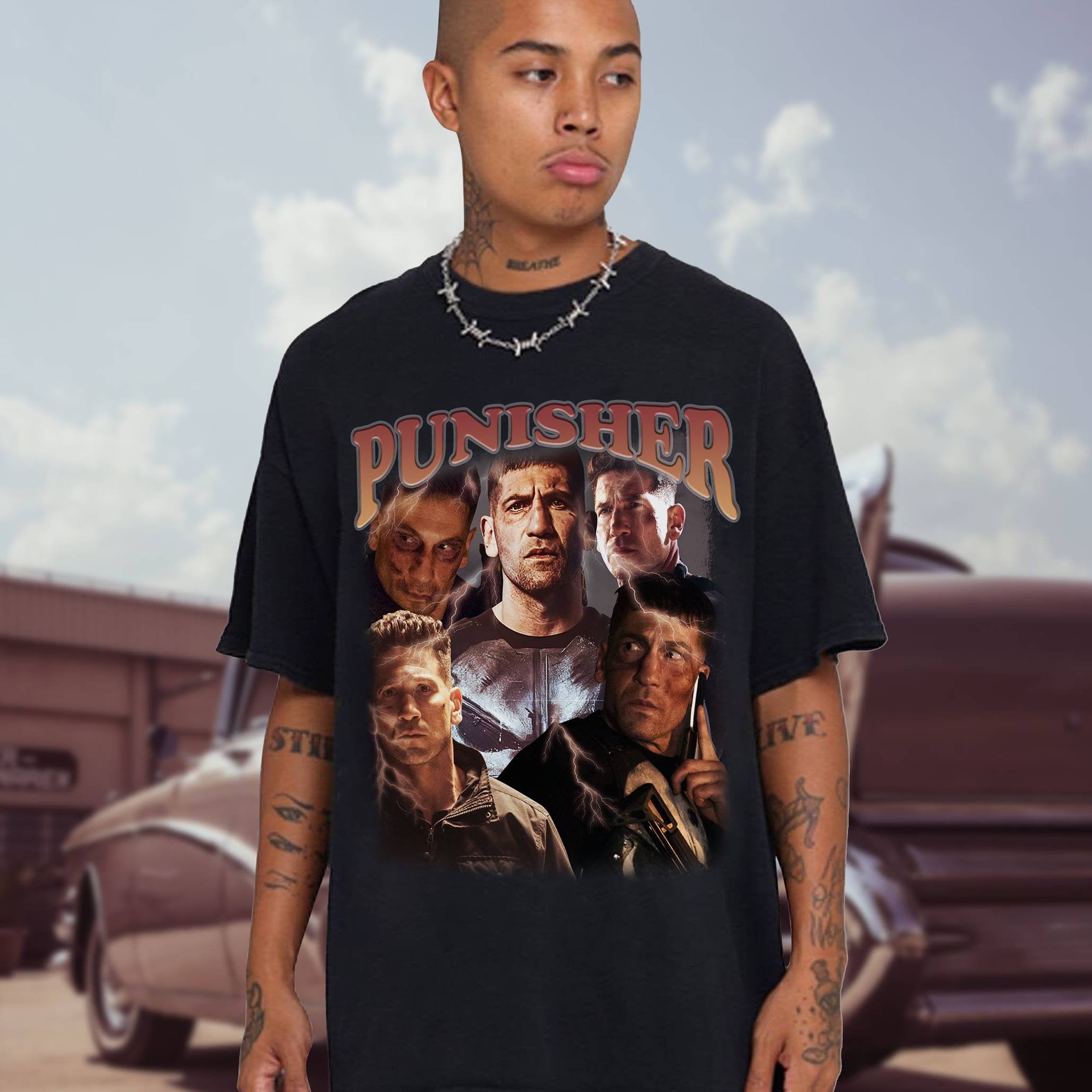 Punisher T Shirt - Etsy