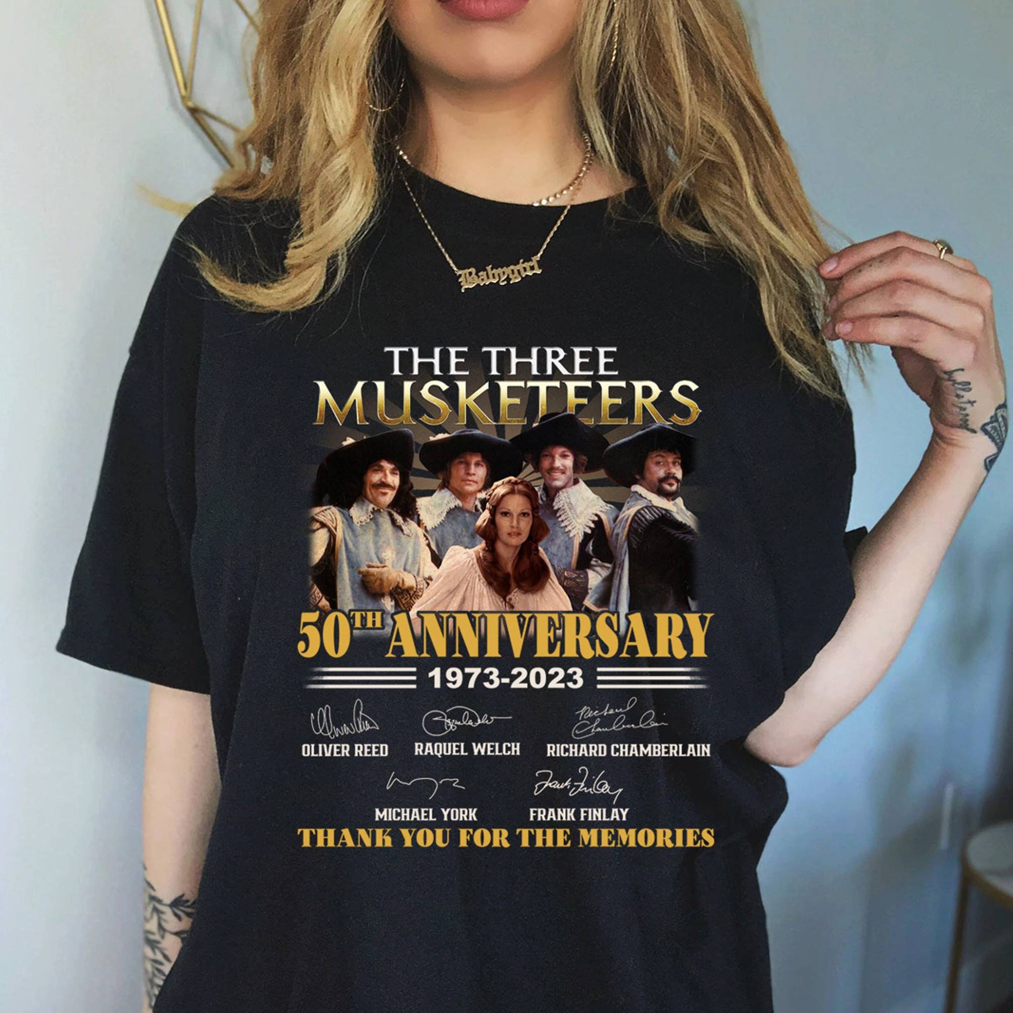 Discover The Three Musketeers Shirt The Three Musketeers 50th Anniversary Tshirt