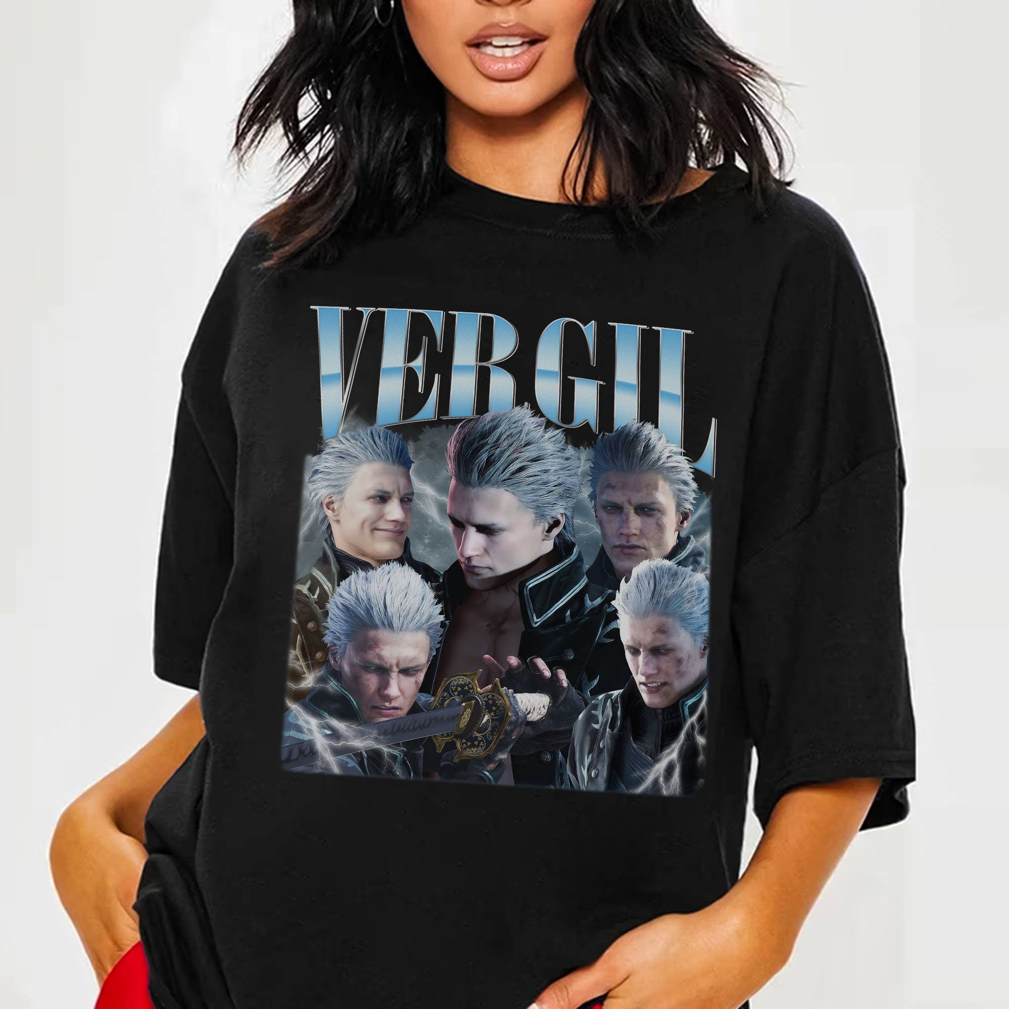 Vergil Devil May Cry 5 Special Edition Bury The Light T-Shirt (Marvel Vs  Capcom Variant) | Art Board Print