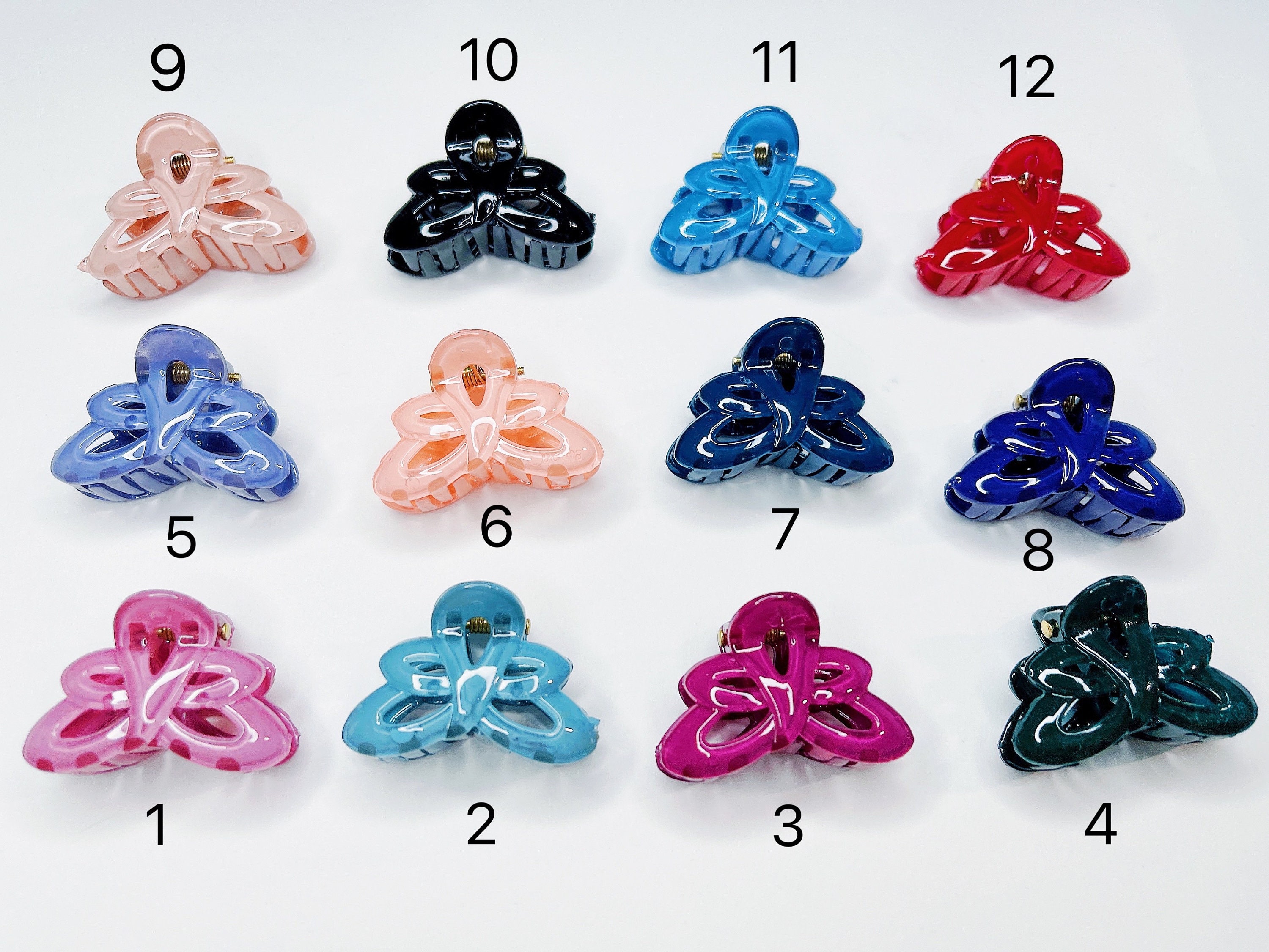 butterfly claw clips