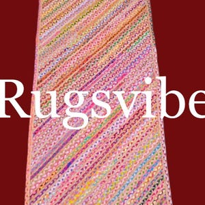 100 % Natural Cotton Rug runner braided Area Runner Rug, RUG RAG meditation mat, bohemian décor ,Custom Rug